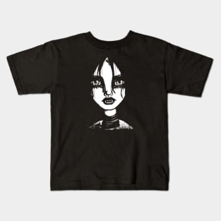 Vampire at My Door (Single Color Version) Kids T-Shirt